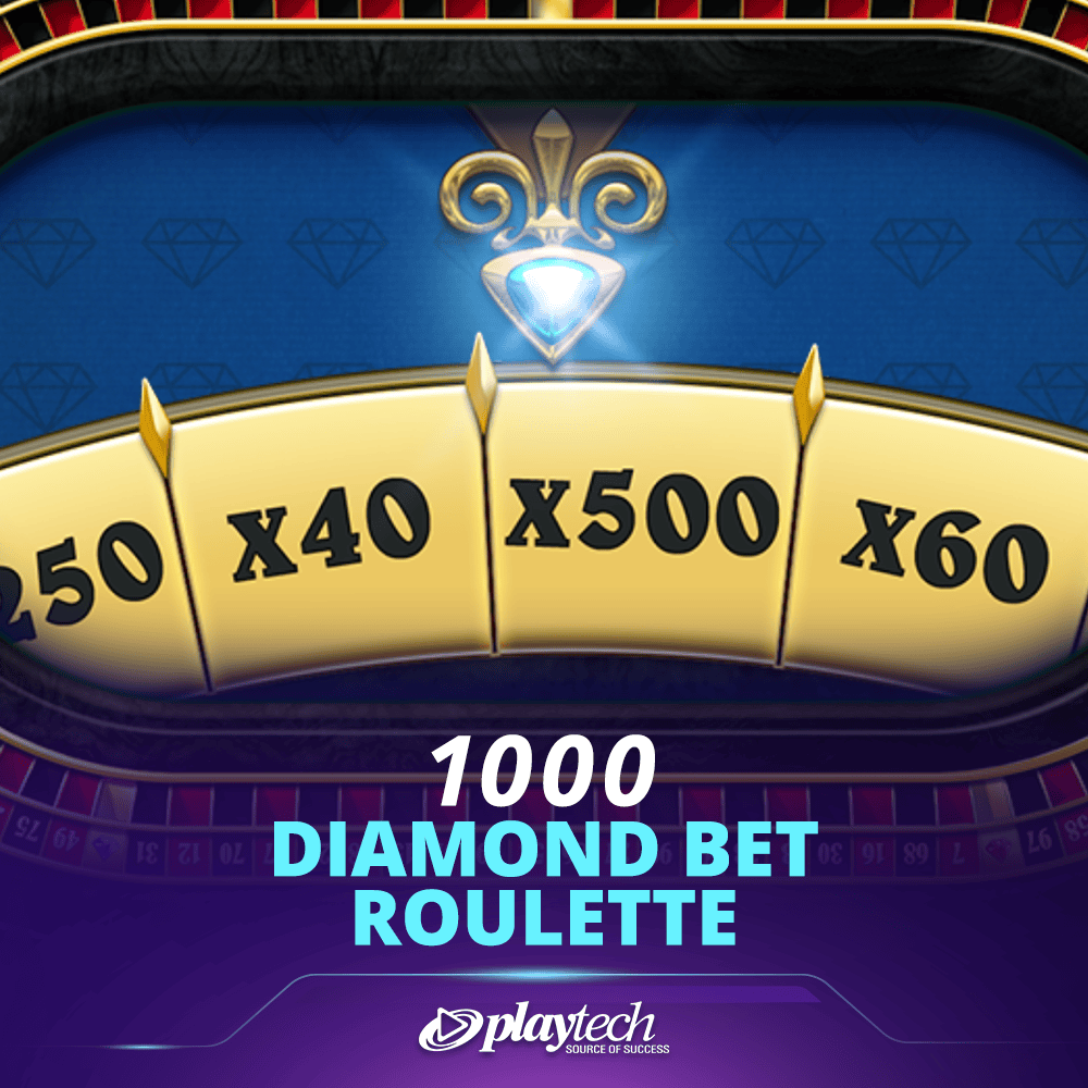 1000 Diamond Bet Roulette 1000钻石投注轮盘