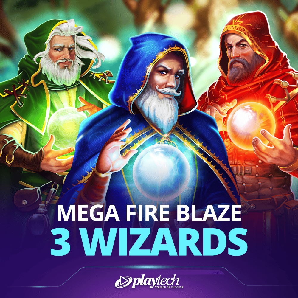 Mega Fire Blaze: 3 Wizards™ 巨型烈焰：3个巫师™