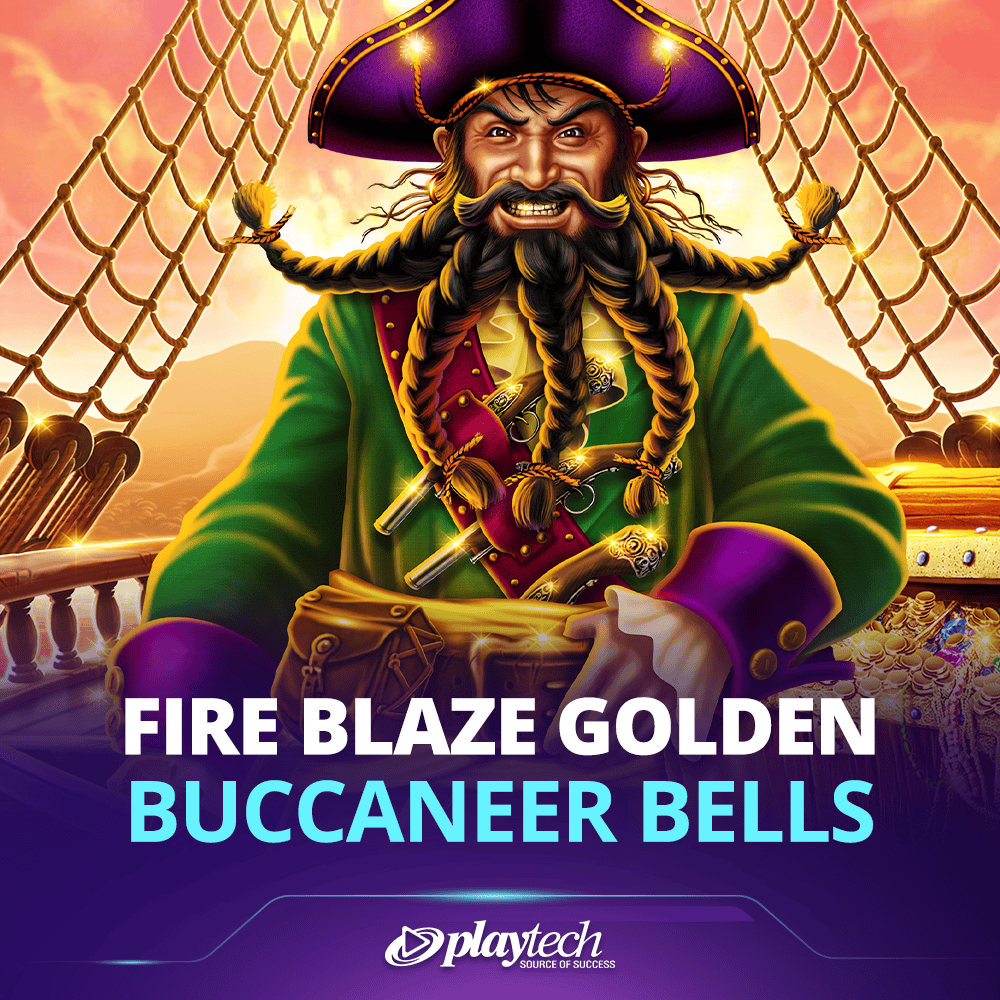 Fire Blaze Golden: Buccaneer Bells™ 烈焰黄金™：海盗铃钟™