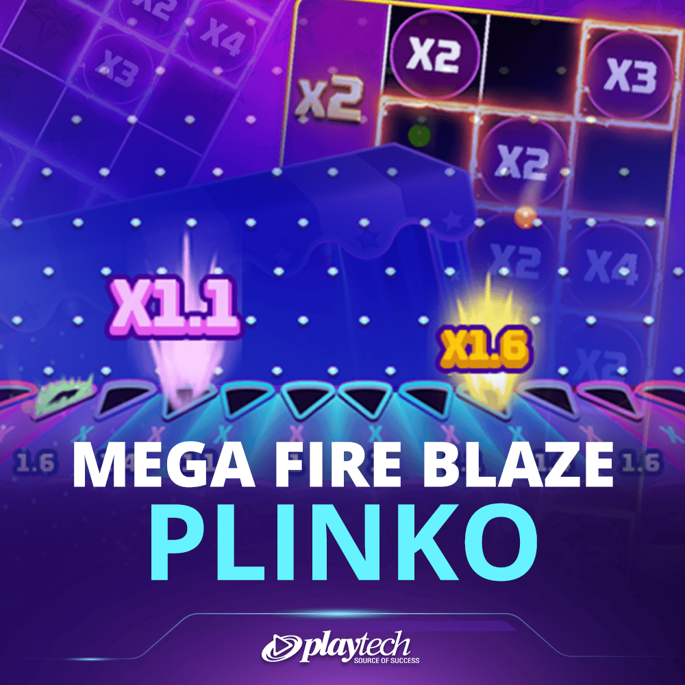 Mega Fire Blaze: Plinko™ 巨型烈焰：普林科™