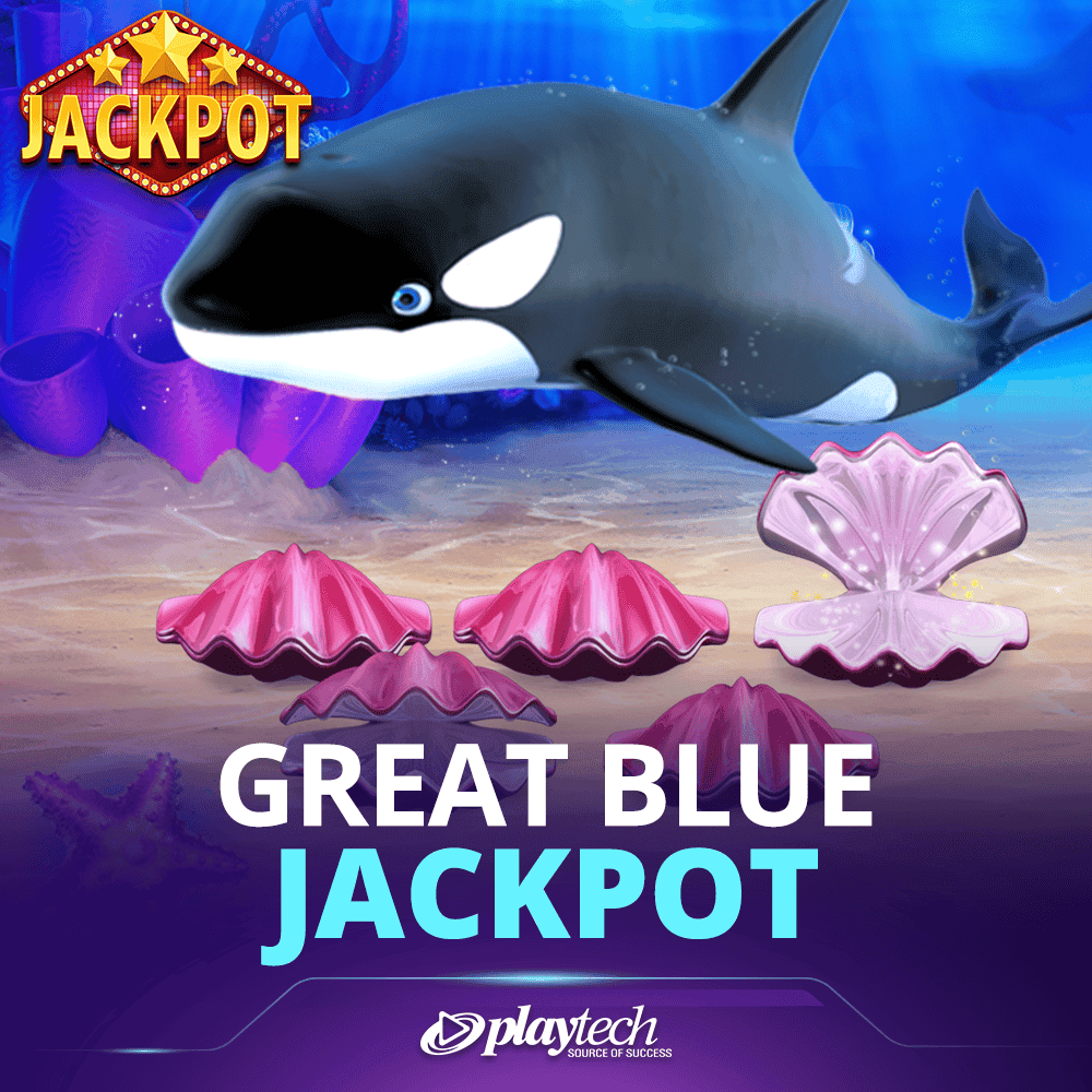 Great Blue Jackpot™ 湛蓝深海彩池