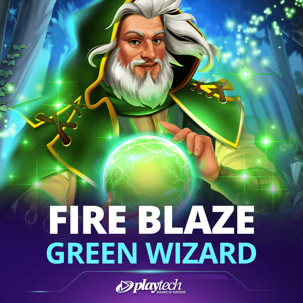 Fire Blaze: Green Wizard™ 烈焰：绿巫师™