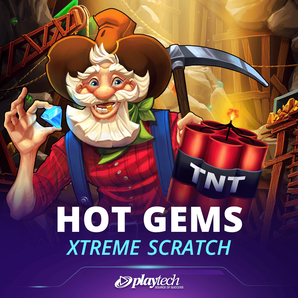 Hot Gems™ Xtreme Scratch 炽热宝石终极版™刮刮卡