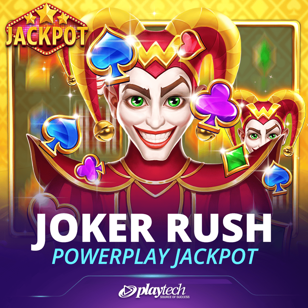 Joker Rush™ PowerPlay Jackpot 小丑狂奔™ 强力累积奖金