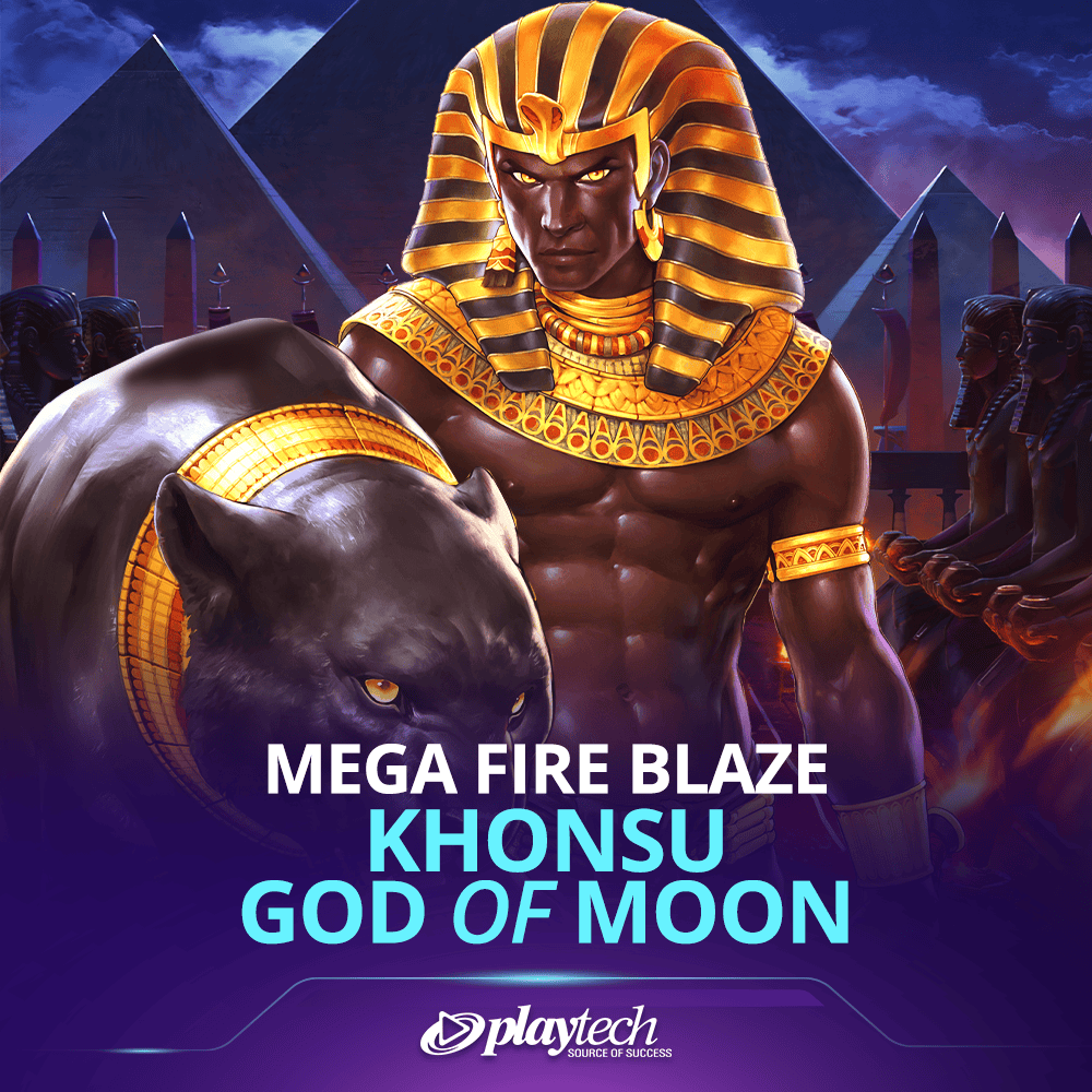 Mega Fire Blaze: Khonsu God of Moon™ 巨型烈焰™：月亮神孔斯™