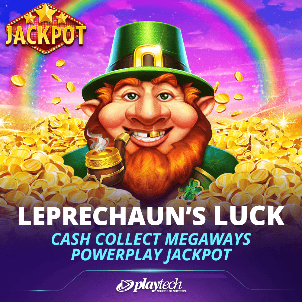 Leprechaun’s Luck: Cash Collect: Megaways™ PPJP 小妖精的好运：现金收集：Megaways™ 强力累积奖金|