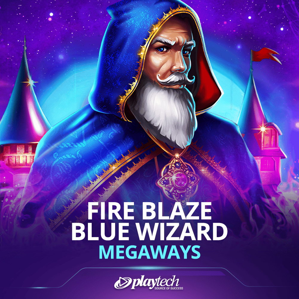 Fire Blaze: Blue Wizard™ Megaways™ 烈焰™：蓝巫师™ Megaways™