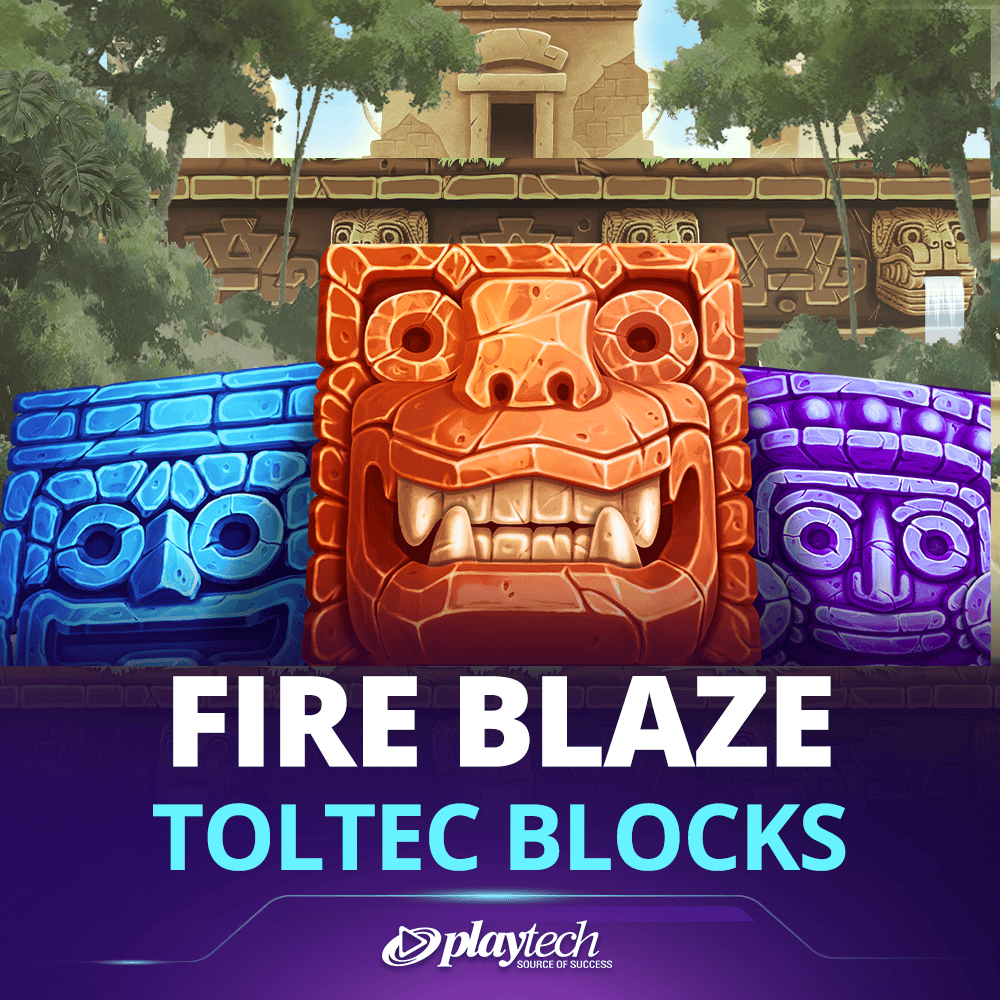 Fire Blaze: Toltec Blocks™ 烈焰：托尔特克石块™