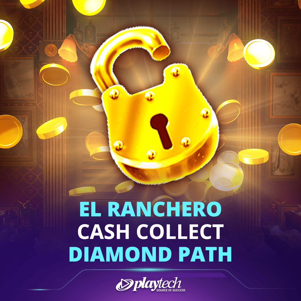 El Ranchero Cash Collect™ Diamond Path™ 牧人现金收集™钻石路径™