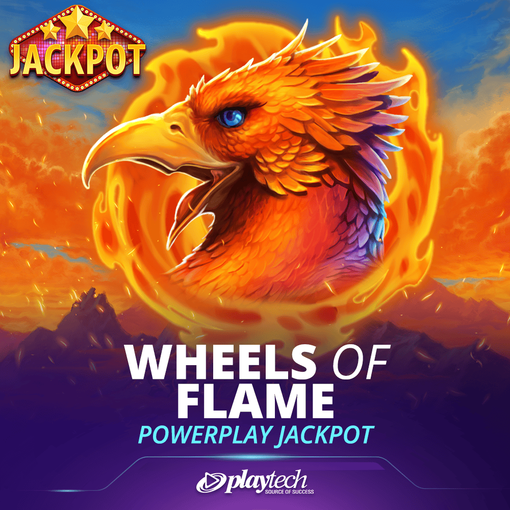 Wheels of Flame™ PowerPlay Jackpot 火焰之轮™ 强力累积奖金