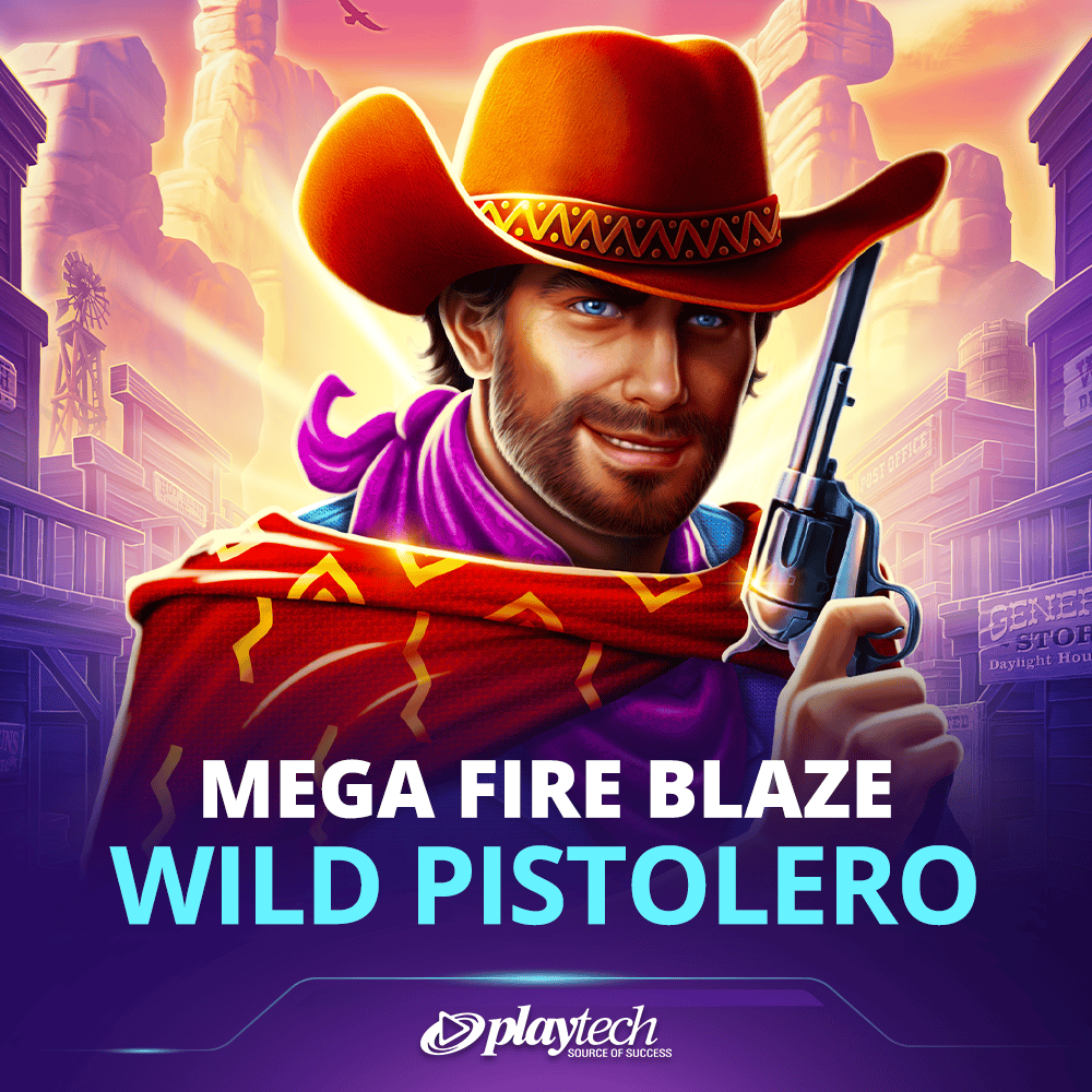 Mega Fire Blaze™ Wild Pistolero™ 巨型烈焰™：狂野手枪™