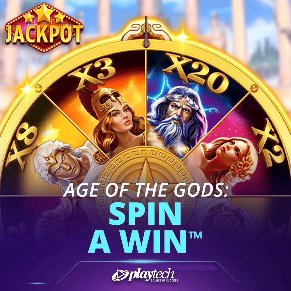 Age of the Gods™ Spin a Win 众神时代™：旋转赢奖